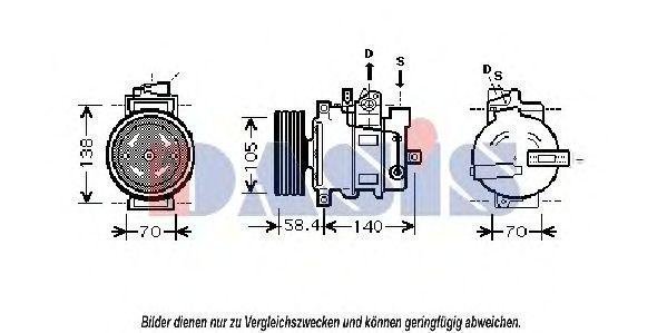 Aks Dasis Kompressori Ilmastointilaite