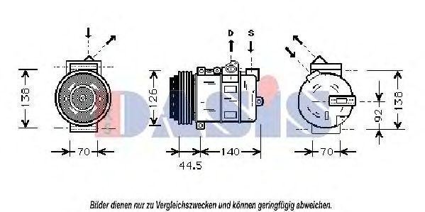 Aks Dasis Kompressori Ilmastointilaite