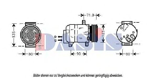 Aks Dasis Kompressori Ilmastointilaite