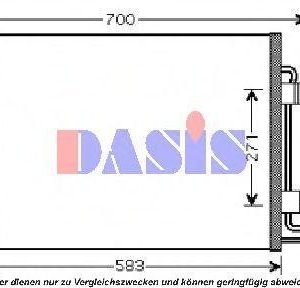 Aks Dasis Lauhdutin Ilmastointilaite