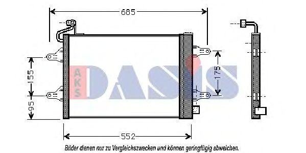 Aks Dasis Lauhdutin Ilmastointilaite