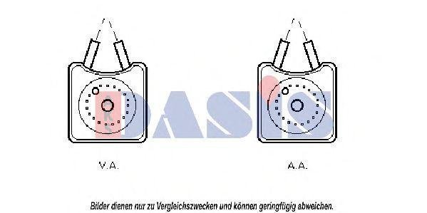 Aks Dasis Moottoriöljyn Jäähdytin