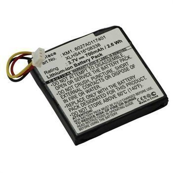 Battery TomTom Via 120 Via 125 4EH44 Via Live Euro 700mAh