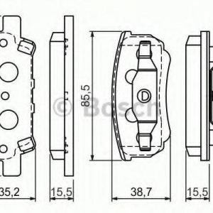 Bosch Jarrupala Levyjarru