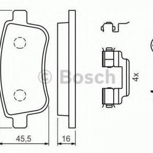 Bosch Jarrupala Levyjarru