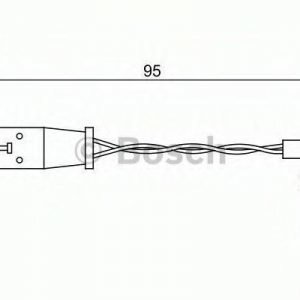 Bosch Kulumisenilmaisin Jarrupala