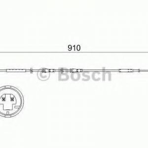 Bosch Kulumisenilmaisin Jarrupala