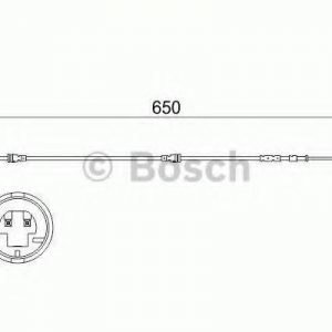 Bosch Kulumisenilmaisin Jarrupala