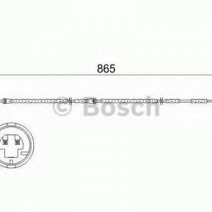 Bosch Kulumisenilmaisin Jarrupala
