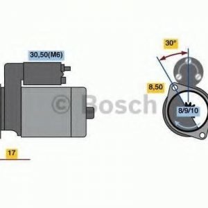 Bosch Käynnistinmoottori