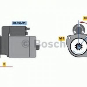 Bosch Käynnistinmoottori