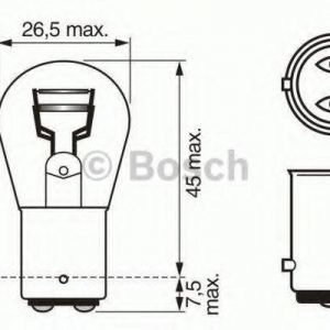 Bosch Polttimo Jarru-/Takavalo