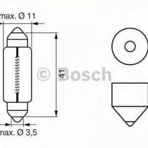 Bosch Polttimo Jarru-/Takavalo