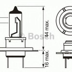 Bosch Polttimo Kaukovalo