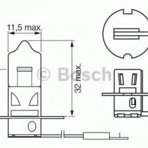 Bosch Polttimo Kaukovalo