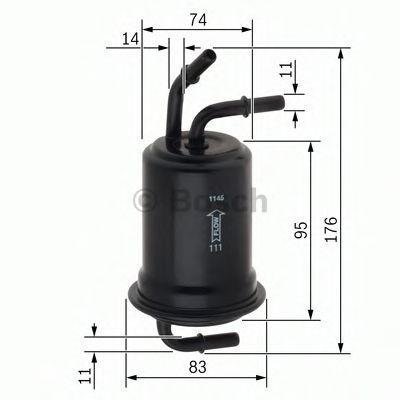 Bosch Polttoainesuodatin
