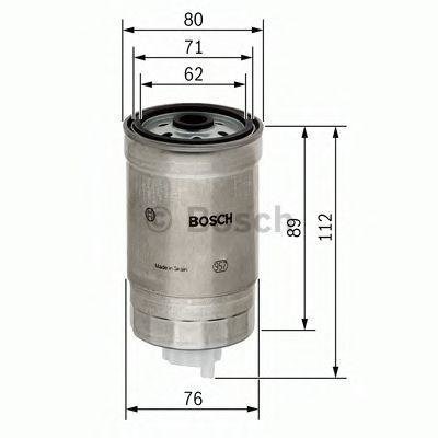 Bosch Polttoainesuodatin