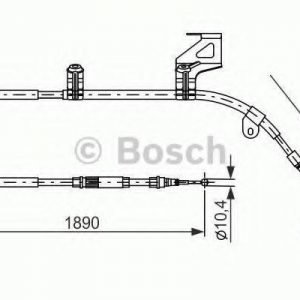 Bosch Vaijeri Käsijarru