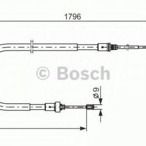 Bosch Vaijeri Käsijarru