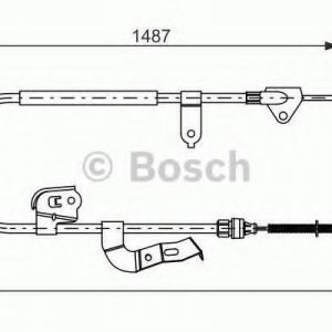 Bosch Vaijeri Käsijarru