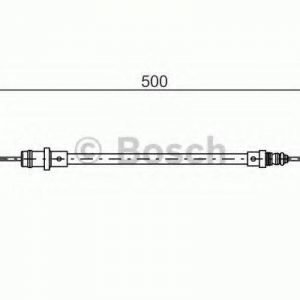 Bosch Vaijeri Käsijarru