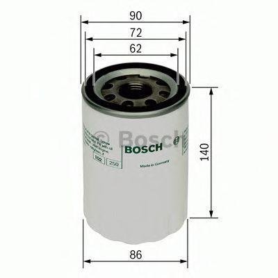 Bosch Öljynsuodatin