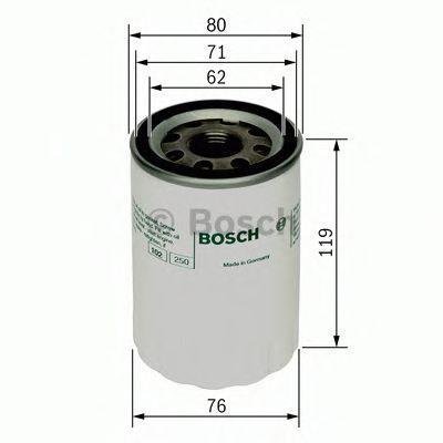 Bosch Öljynsuodatin