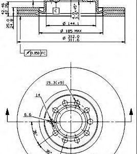 Brembo Jarrulevy