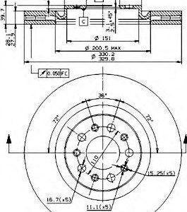 Brembo Jarrulevy