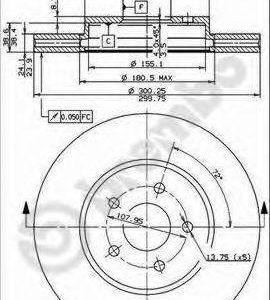 Brembo Jarrulevy