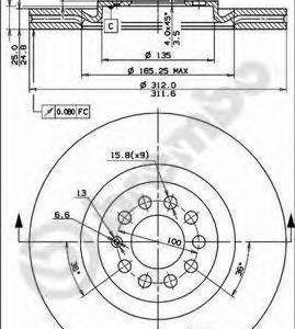 Brembo Jarrulevy