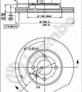 Brembo Jarrulevy