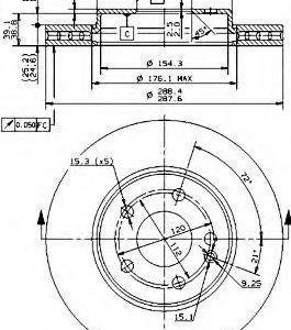 Brembo Jarrulevy