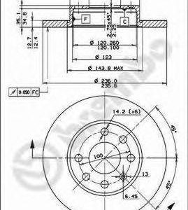 Brembo Jarrulevy