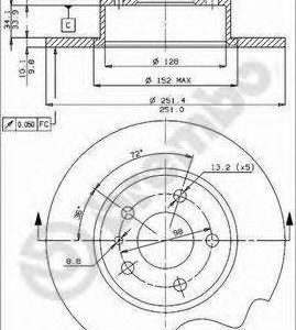 Brembo Jarrulevy