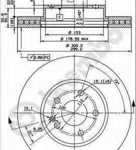 Brembo Jarrulevy