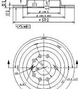 Brembo Jarrulevy