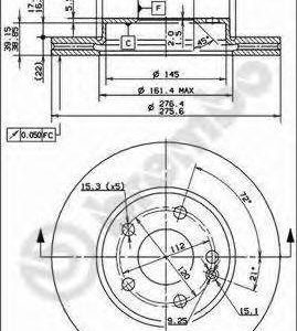 Brembo Jarrulevy