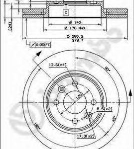 Brembo Jarrulevy