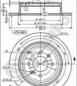 Brembo Jarrulevy