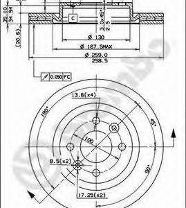 Brembo Jarrulevy