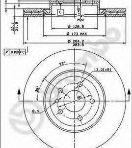 Brembo Jarrulevy