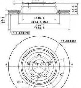 Brembo Jarrulevy