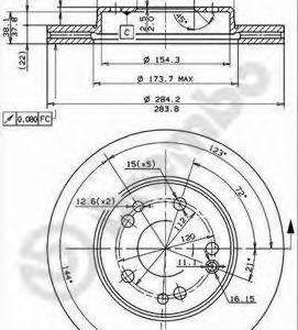 Brembo Jarrulevy