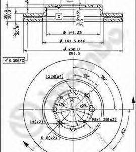 Brembo Jarrulevy