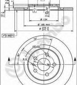 Brembo Jarrulevy