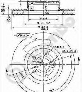 Brembo Jarrulevy