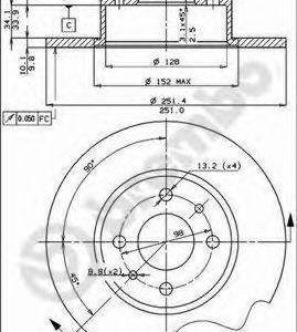 Brembo Jarrulevy