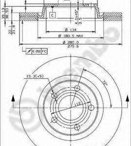 Brembo Jarrulevy