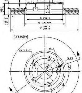 Brembo Jarrulevy